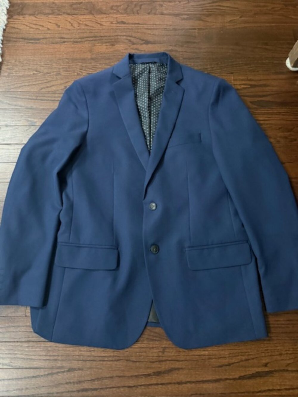 Mens Navy Blue "Haggar" Slim fit blazer
